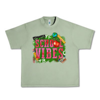 Oil Green school vibes Urban Heavy Tee - texasbilliewilder