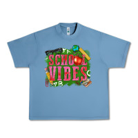 Pebble Blue school vibes Urban Heavy Tee - texasbilliewilder