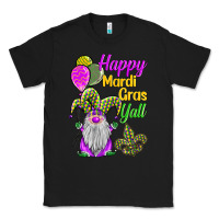 Black happy mardi gras y'all Classic Tee - BarkalooDesign