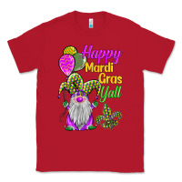 Red happy mardi gras y'all Classic Tee - BarkalooDesign