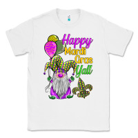 White happy mardi gras y'all Classic Tee - BarkalooDesign
