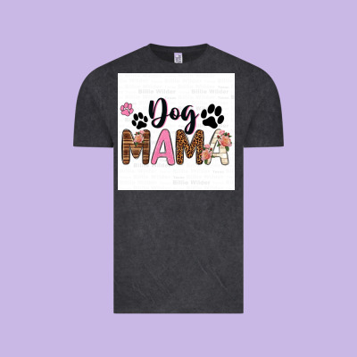 Vintage Tee dog mama  texas billie wilder filigran.