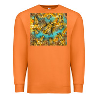 Carrot Bumble Bees Premium Sweatshirt - LillyAllenDesigns