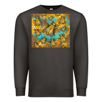 Smoke Bumble Bees Premium Sweatshirt - LillyAllenDesigns
