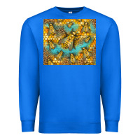 True Royal Bumble Bees Premium Sweatshirt - LillyAllenDesigns