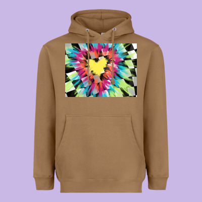 Tie Dye Hearth Shaped Race Flag Background 3200x2400 Heavyweight Hoodie Designed By Adodesignshop