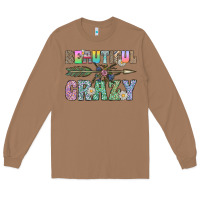 Toasted Coconut beautiful crazy Long Sleeve Tee - CowhideDigitalArt