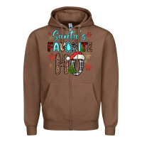 Chestnut santa s favorite ho Zipper Hoodie - JahusDesignShop