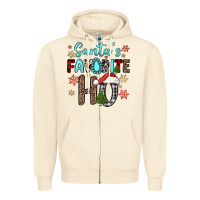 Sandshell santa s favorite ho Zipper Hoodie - JahusDesignShop