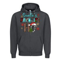 Smoke santa s favorite ho Zipper Hoodie - JahusDesignShop