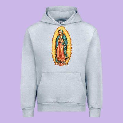 Our Lady Of Guadalupe Urban Hoodie Designed By Lillyallendesigns