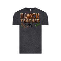 Vintage Black black teacher magic melanin male teacher Vintage Tee - texasbilliewilder