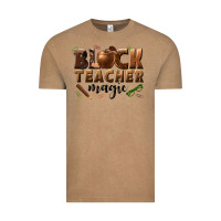 Vintage Coffee black teacher magic melanin male teacher Vintage Tee - texasbilliewilder