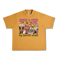 Peanut Butter coffee and weed my favorite plants Urban Heavy Tee - Zillion Design Studio
