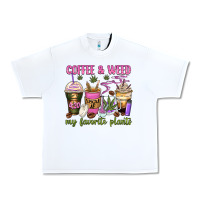 White coffee and weed my favorite plants Urban Heavy Tee - Zillion Design Studio