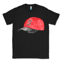 Black red softball cap fa element Classic Tee - FaDigitalArtStudio