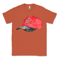 Copper red softball cap fa element Classic Tee - FaDigitalArtStudio
