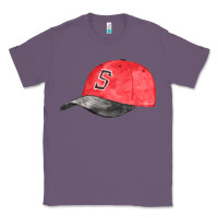 Lavender red softball cap fa element Classic Tee - FaDigitalArtStudio