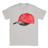 Moon Dust red softball cap fa element Classic Tee - FaDigitalArtStudio