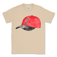 Mushroom red softball cap fa element Classic Tee - FaDigitalArtStudio