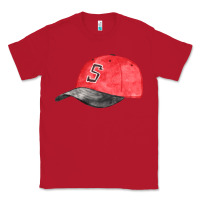 Red red softball cap fa element Classic Tee - FaDigitalArtStudio