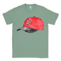 Sage red softball cap fa element Classic Tee - FaDigitalArtStudio