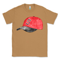 Toasted Coconut red softball cap fa element Classic Tee - FaDigitalArtStudio