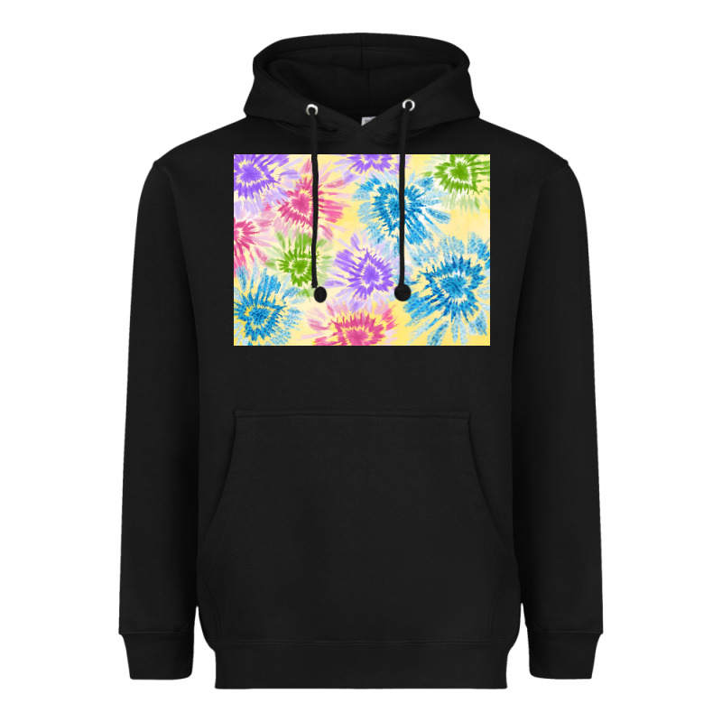 Tie Dye Heart Shaped Background 3200x2400 Heavyweight Hoodie by AdoDesignShop | Teevron