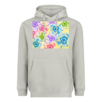 Moon Dust tie dye heart shaped background 3200x2400 Heavyweight Hoodie - AdoDesignShop