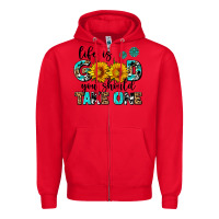 Red life is good you should get one Zipper Hoodie - AdoDesignShop