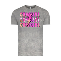 Cloud Rock cowgirl cowgirl lightning bolt Vintage Tee - Zillion Design Studio