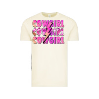 Vintage Arctic cowgirl cowgirl lightning bolt Vintage Tee - Zillion Design Studio