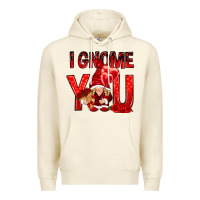 Sandshell i gnome you with roses Premium Hoodie - NancyCooperArtShop