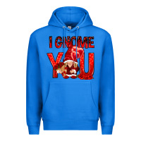 True Royal i gnome you with roses Premium Hoodie - NancyCooperArtShop