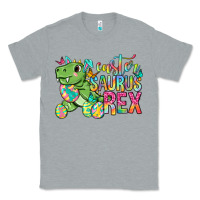 Heather Grey Easter Saurus Rex Easter Day Classic Tee - Neo Western