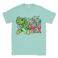 Seafoam Easter Saurus Rex Easter Day Classic Tee - Neo Western