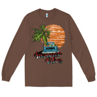 Chestnut summer vibes Long Sleeve Tee - SublimationCraftShop