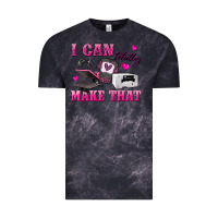 Cloud Black i can totally make that Vintage Tee - texasbilliewilder