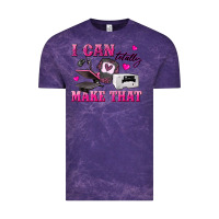 Cloud Purple i can totally make that Vintage Tee - texasbilliewilder