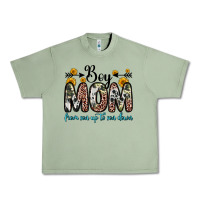 Oil Green boy mom from son up to son down Urban Heavy Tee - Zillion Design Studio
