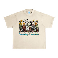 Sandshell boy mom from son up to son down Urban Heavy Tee - Zillion Design Studio