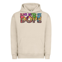 Pigment French Oak black women are dope Urban Hoodie - LillyAllenDesigns