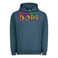 Pigment Midnight Navy black women are dope Urban Hoodie - LillyAllenDesigns