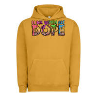 Pigment Peanut Butter black women are dope Urban Hoodie - LillyAllenDesigns