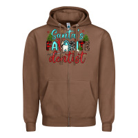 Chestnut santas favorite dentist Zipper Hoodie - JahusDesignShop