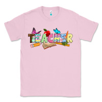Bubblegum Pink Easter Teacher Easter Day Classic Tee - Neo Western