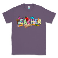 Lavender Easter Teacher Easter Day Classic Tee - Neo Western