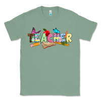 Sage Easter Teacher Easter Day Classic Tee - Neo Western