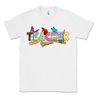 White Easter Teacher Easter Day Classic Tee - Neo Western