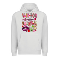 Dove Grey v is for vodka Premium Hoodie - NancyCooperArtShop